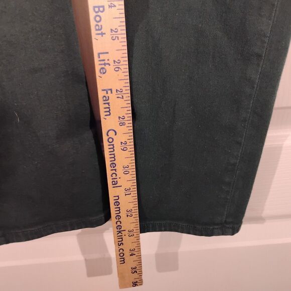 Hudson jeans mens 30 30x34 green denim Blake slim fit straight leg stretch - Picture 6 of 11